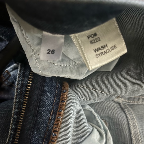 Reformation Jeans Harper High Rise Skinny Cropped - Syracuse Wash sz 26 - Picture 2 of 6